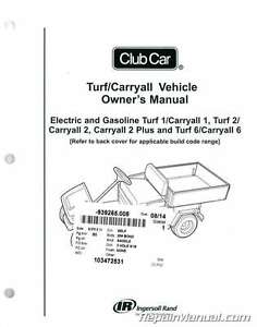 Club car carryall 272 manual